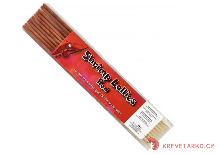 Shrimp Lollies Red 10ks