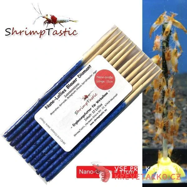 Shrimp Lollies Nano Blue Diamond 12ks