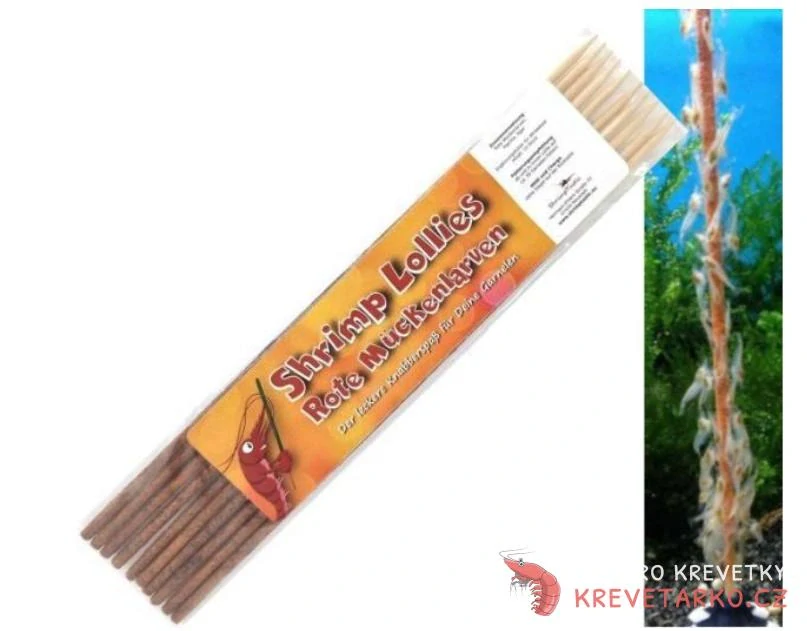Shrimp Lollies Rote Muckenlarven 10ks