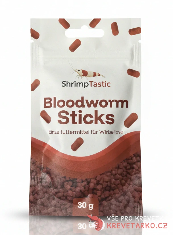 Shrimp Tastic Bloodworm-Sticks (30g)