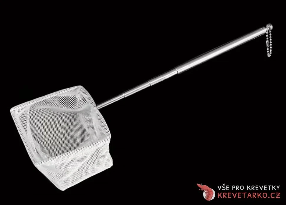 Teleskopická akvarijní síťka 6,5 - 6,5 cm