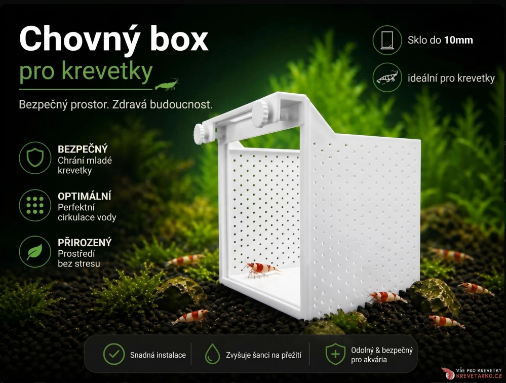 Chovný a izolační Box 3D