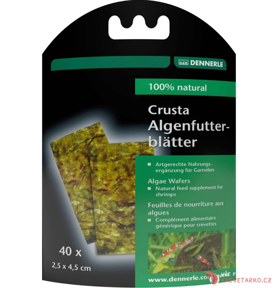 Dennerle Crusta Algenfutterblätter
