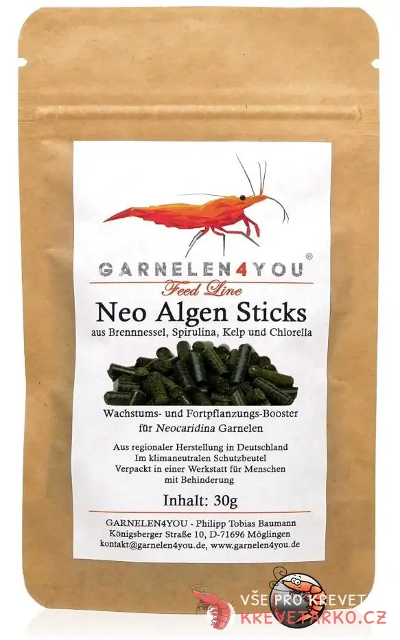 GARNELEN4YOU® Neo Algen tyčinky 30g