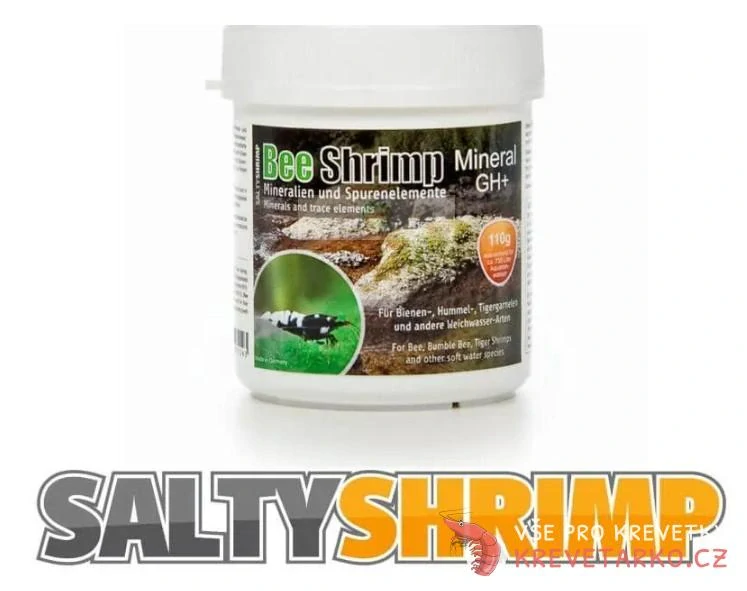 SaltyShrimp Bee Shrimp Mineral GH+ 110g