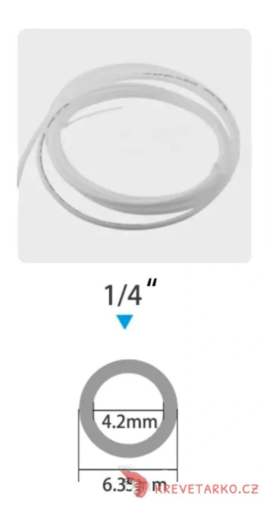 Hadička pro reverzní osmózu 1/4"  