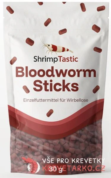 Shrimp Tastic Bloodworm-Sticks (30g)