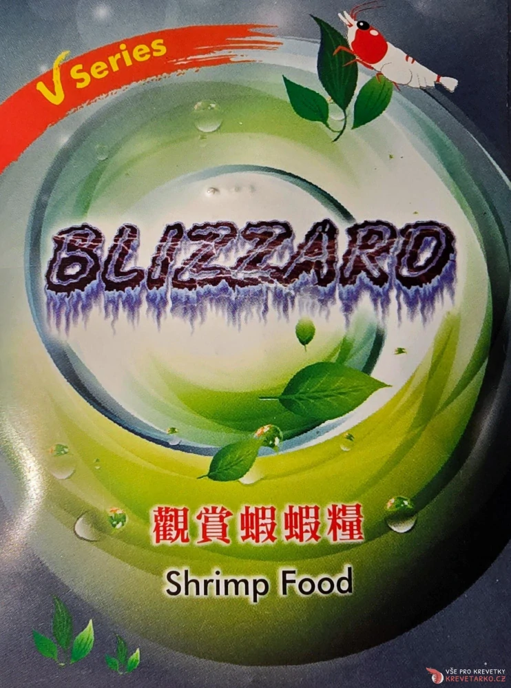 Blizzard Shrimp Food 5g (vzorek)