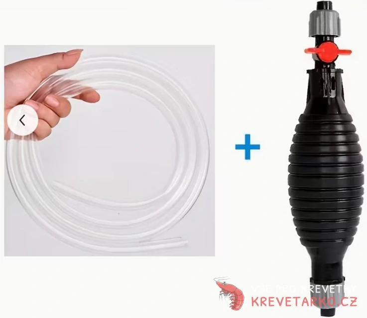 Ruční pumpa pro vypouštění  akvária