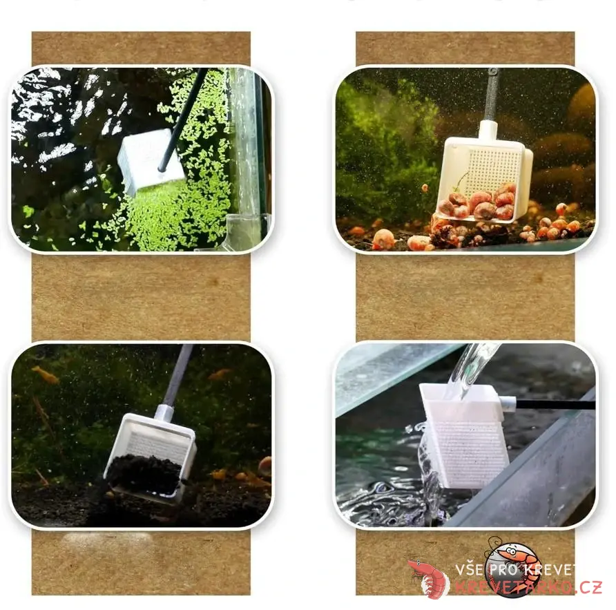 Síťka plastová 3D  GARNELEN4YOU® 30cm 